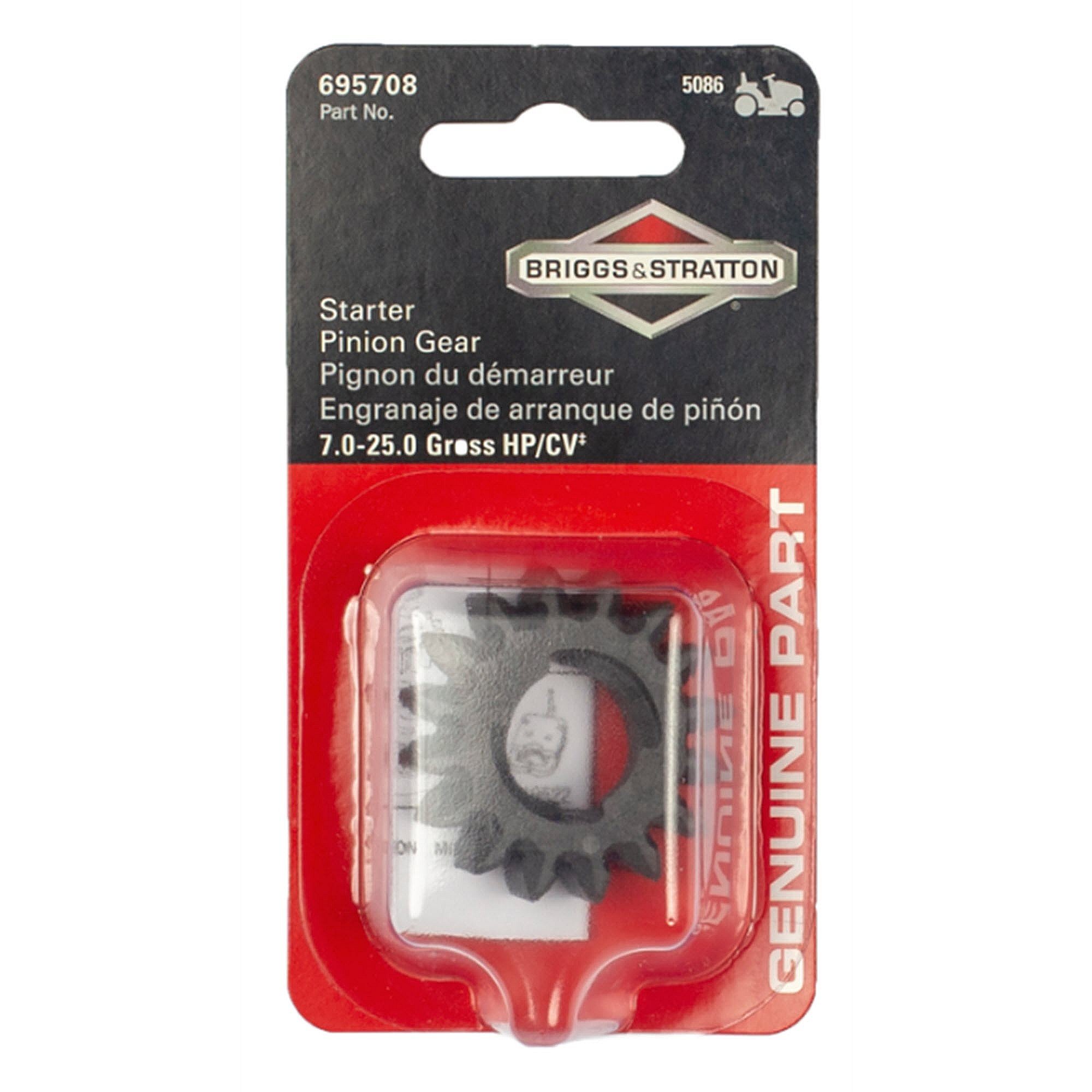 Part #5086K, Briggs And Stratton Gear-Pinion / 4.75 x 3.25 x 1.35