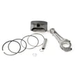 Briggs & Statton Lawn & Garden Equipment Engine Piston Kit for Briggs & Stratton 123K02-0312-E1 - Part 590406