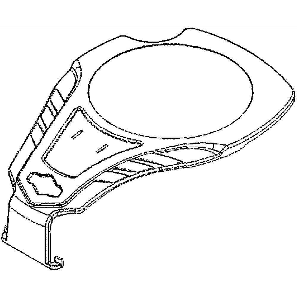 Part #591113, Briggs & Statton Trim Blower Housing