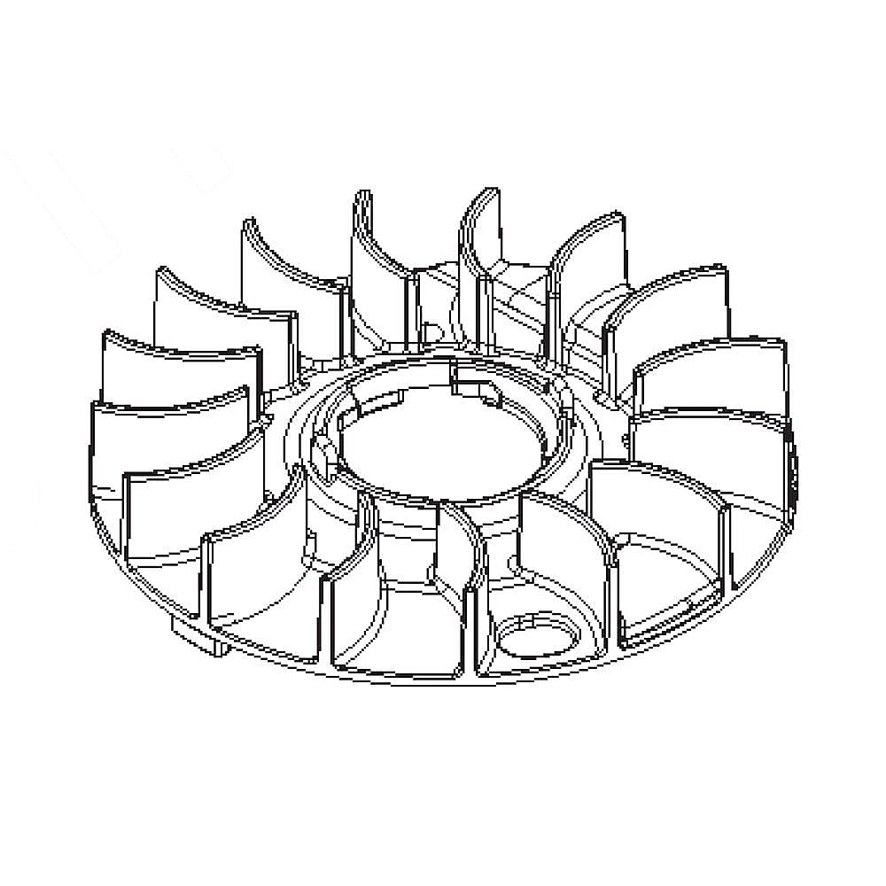 Part #592050, Lawn Mower Fan / 6.10 x 6.00 x 1.25