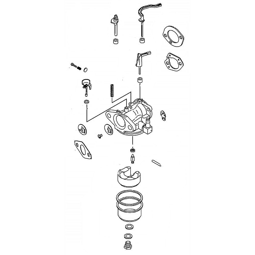 Briggs & Stratton Part #592679, Carburetor | 8.00 x 5.60 x 3.10
