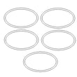 Briggs & Statton Lawn & Garden Equipment Engine Carburetor Float Bowl Gasket for Briggs & Stratton 09P702-0149-F1 - Part 593235