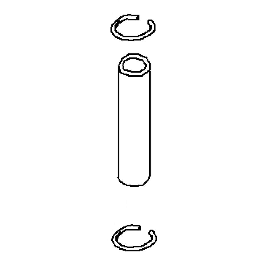 Photo of Part #593650, Briggs & Statton Piston Pin from Repair Parts Direct