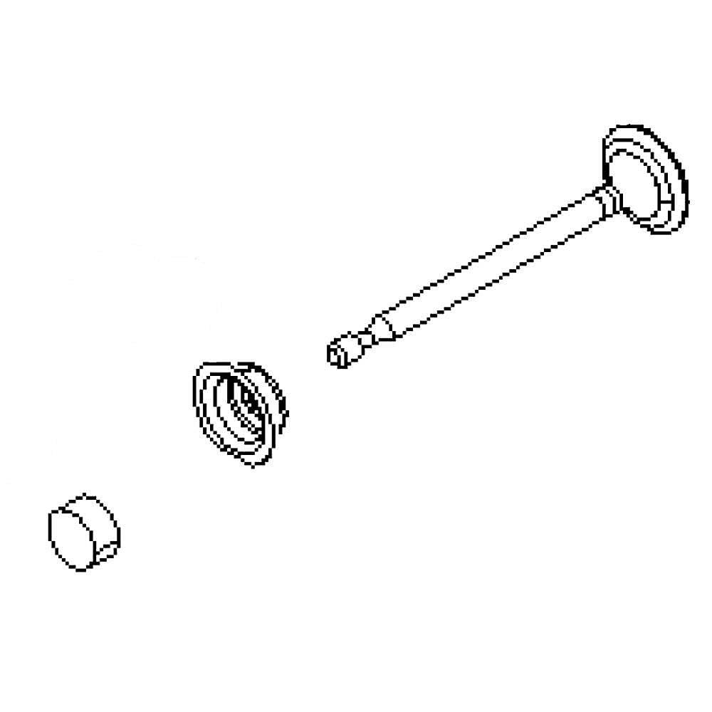 Part #594095, Lawn & Garden Equipment Engine Exhaust Valve