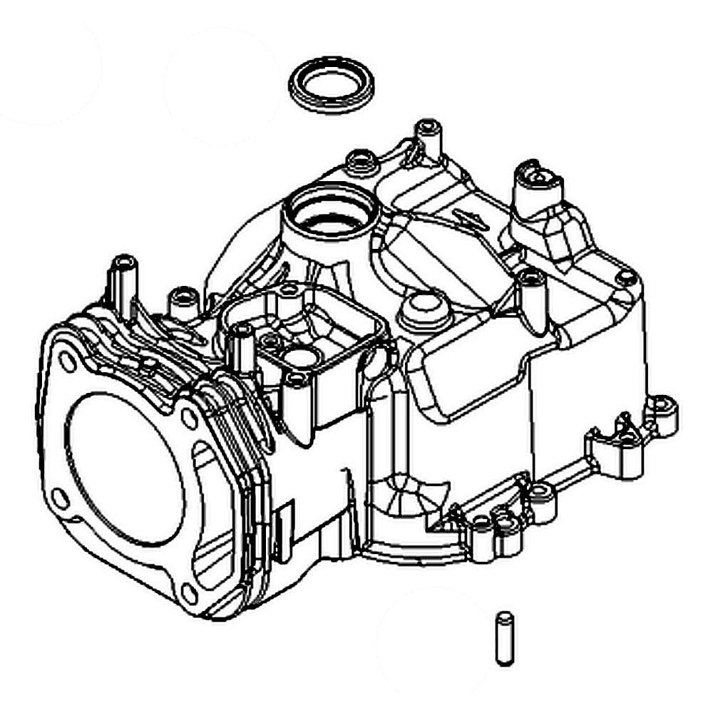 Part #596216, Briggs & Stratton Lawn & Garden Equipment Engine Cylinder (Replaces 594100)
