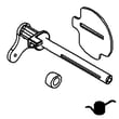 Briggs & Statton Shaft Kit for Briggs & Stratton 44N677-0008-B1 - Part 594211