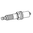 Briggs & Statton Lawn & Garden Equipment Engine Spark Plug for Briggs & Stratton 121P02-0002-F1 - Part 594264