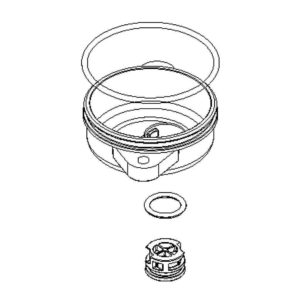 Part #594632, Lawn & Garden Equipment Engine Carburetor Float Bowl