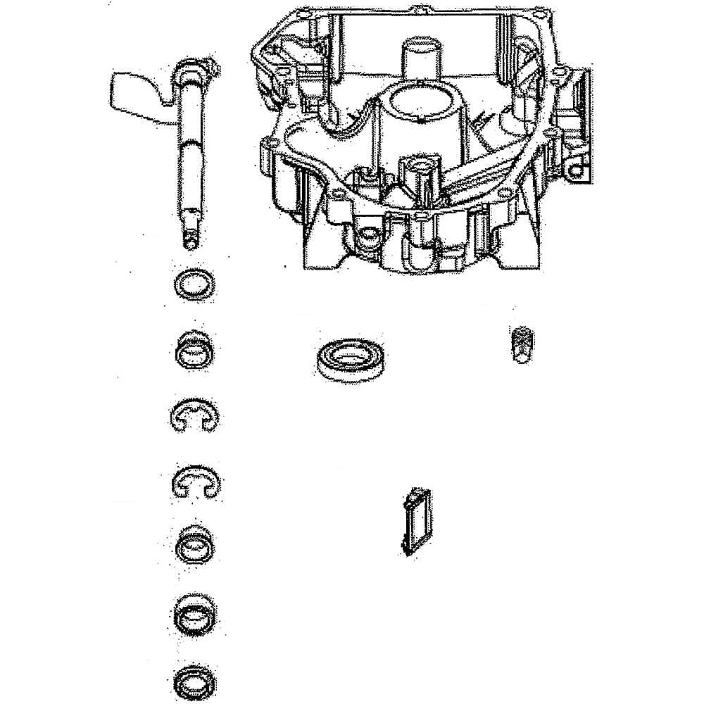 Part #594974, Lawn & Garden Equipment Engine Oil Sump (Replaces 594973)