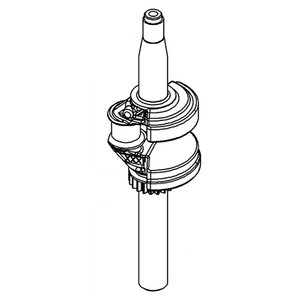 Part #595177, Lawn & Garden Equipment Engine Crankshaft
