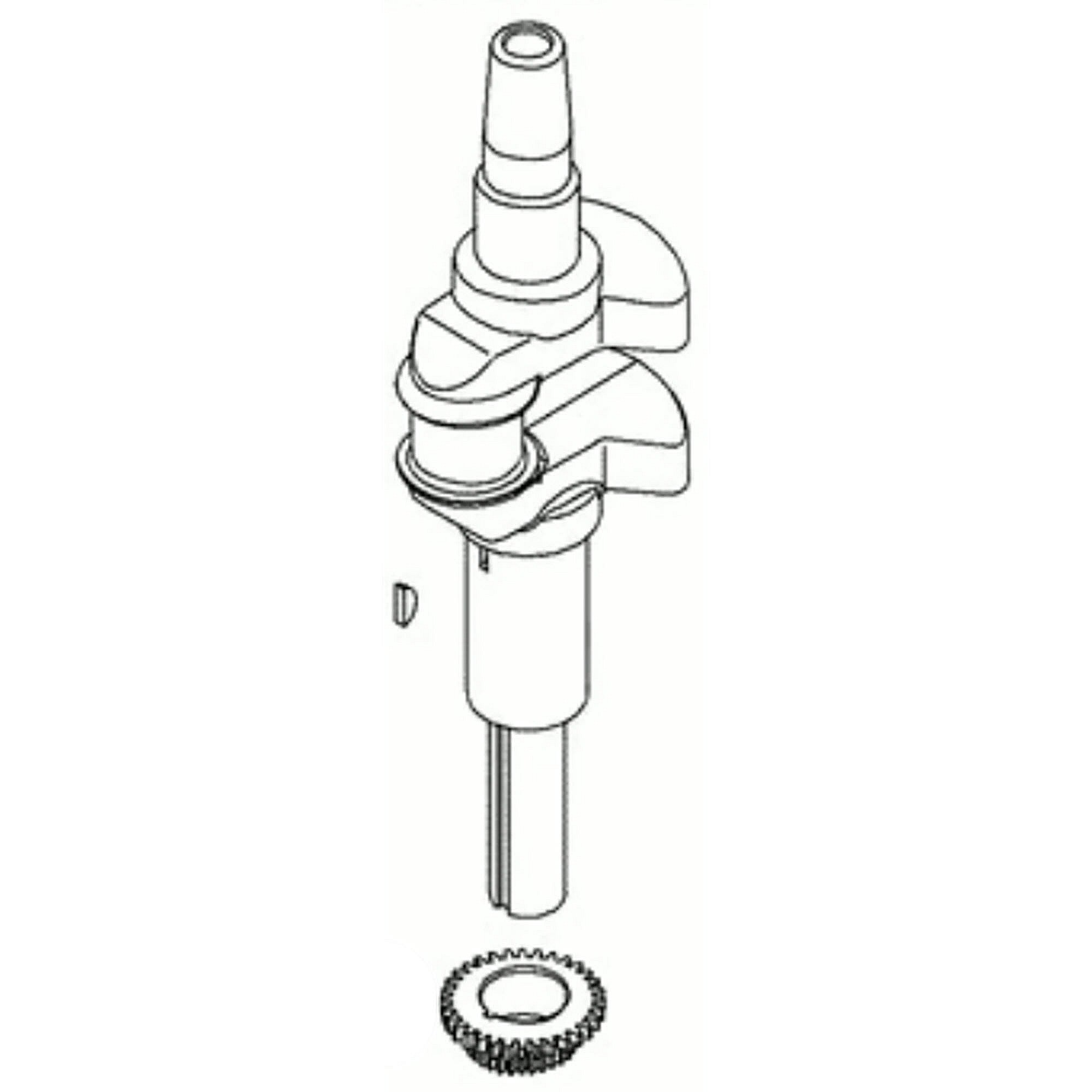 Part #596006, Briggs And Stratton Crankshaft