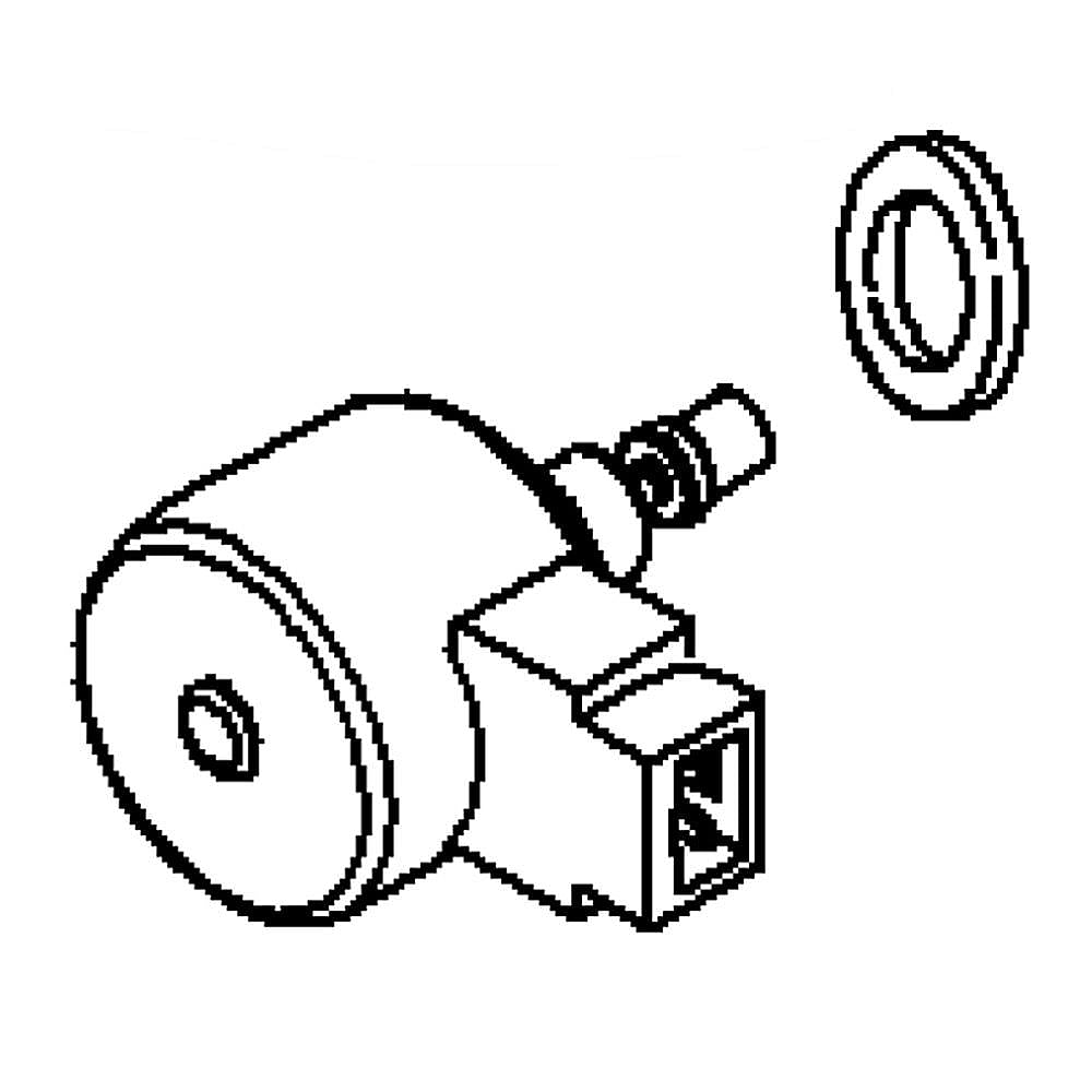 Part #596039, Lawn & Garden Equipment Engine Fuel Shut-Off Solenoid