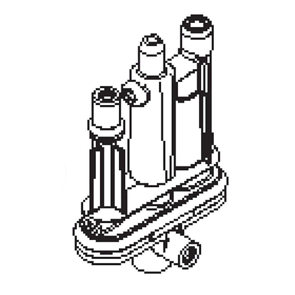 Part #596588, Briggs & Stratton Jet-Main (Standard)