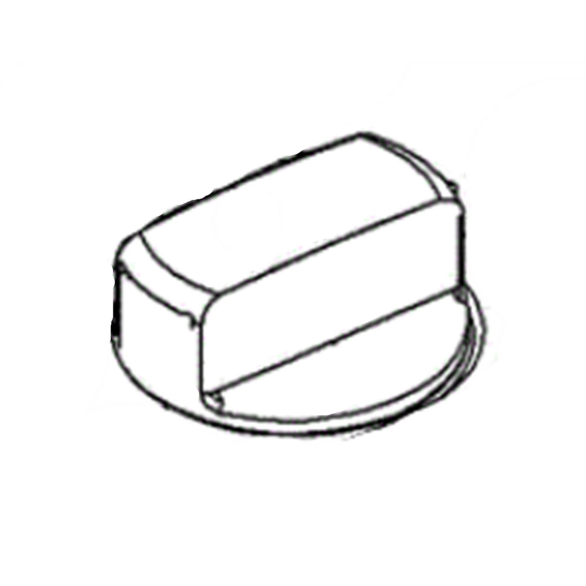 Part #597244, Lawn & Garden Equipment Engine Air Filter Cover Knob