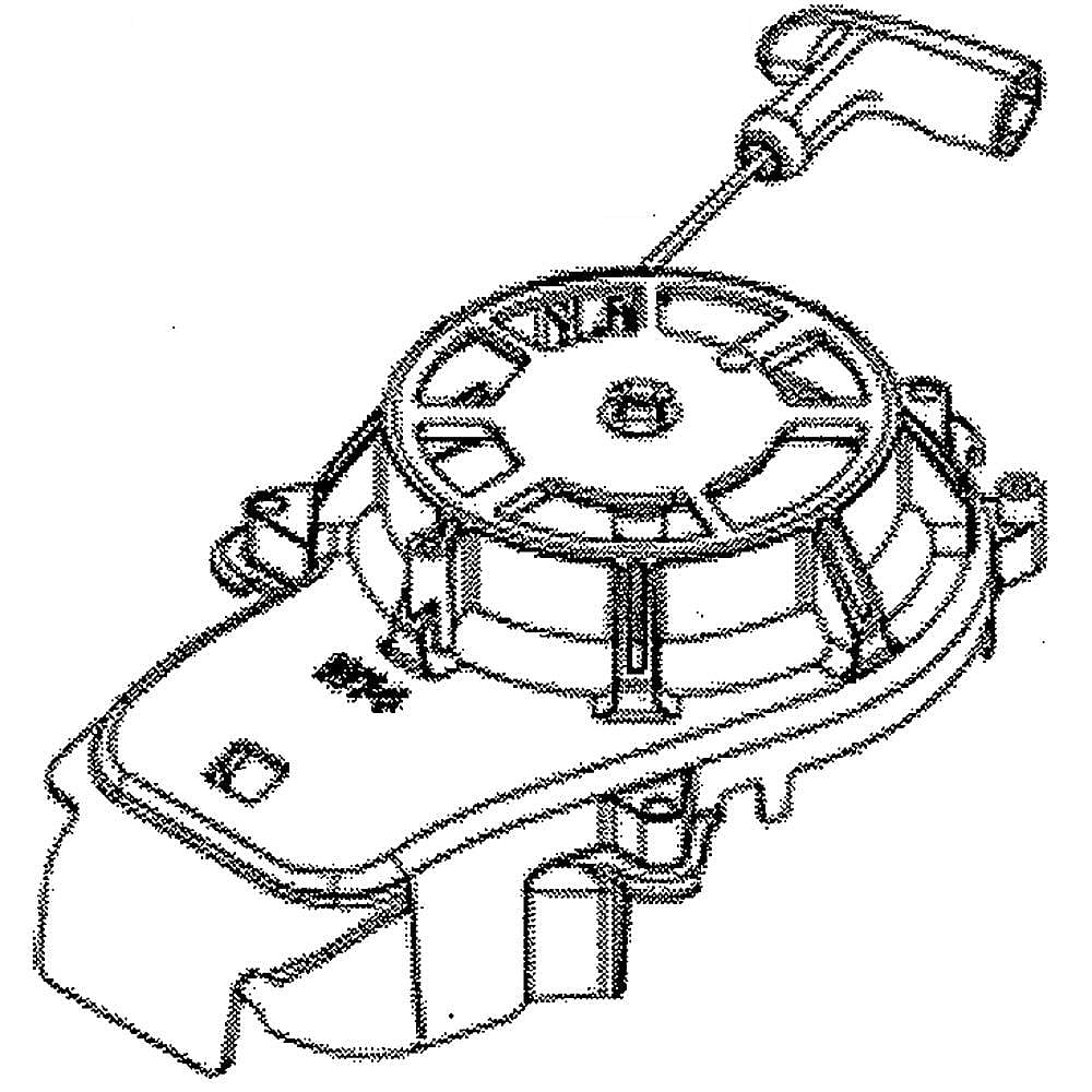 Part #597268, Briggs And Stratton Starter-Rewind