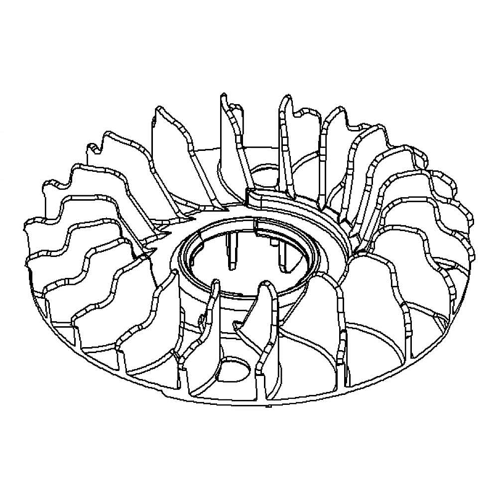 Part #597278, Fan Flywheel