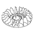 Briggs & Statton Fan Flywheel for Briggs & Stratton 124P02-0001-F1 - Part 597278