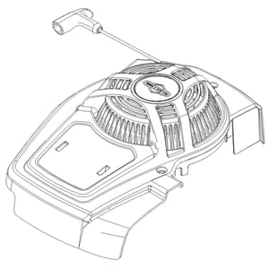 Lawn & Garden Equipment Engine Recoil Starter Assembly 595292