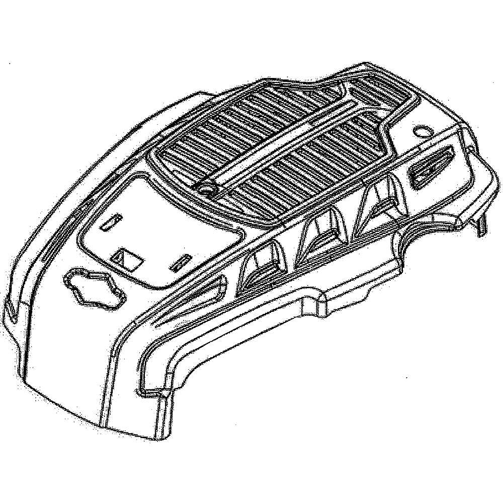 Part #597411, Blower Housing