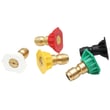 Pressure Washer Quick-connect Spray Nozzle Set, 5-piece 6193