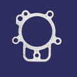 Briggs & Statton Lawn & Garden Equipment Engine Cylinder Head Gasket for Briggs & Stratton 204415-0168-E1 - Part 694872