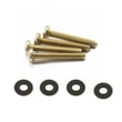 Briggs & Statton Lawn & Garden Equipment Engine Screw And Washer, 4-pack for Briggs & Stratton 31P977-1066-E1 - Part 698516