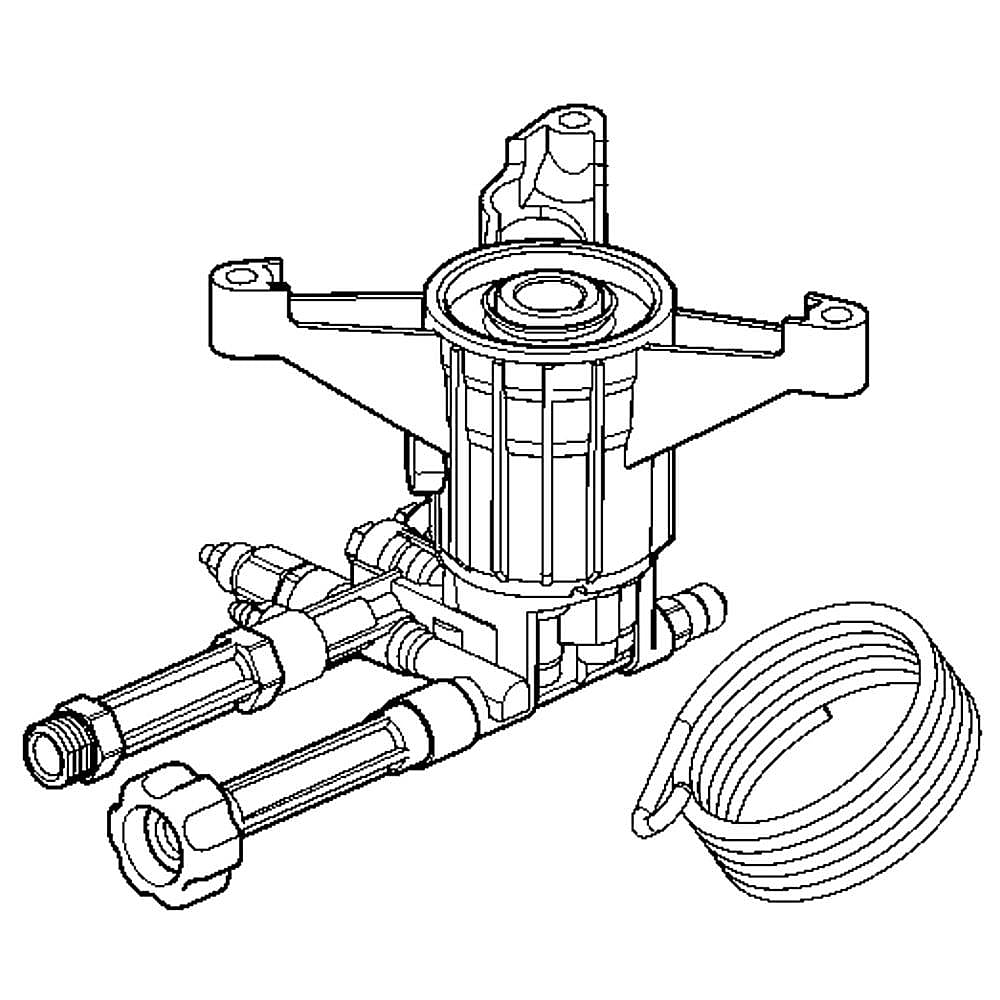 Pressure Washer Pump Assembly 707007 parts Sears PartsDirect