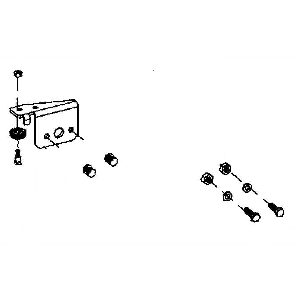 Briggs & Stratton Part #707815, Snowblower Kit-Bracket