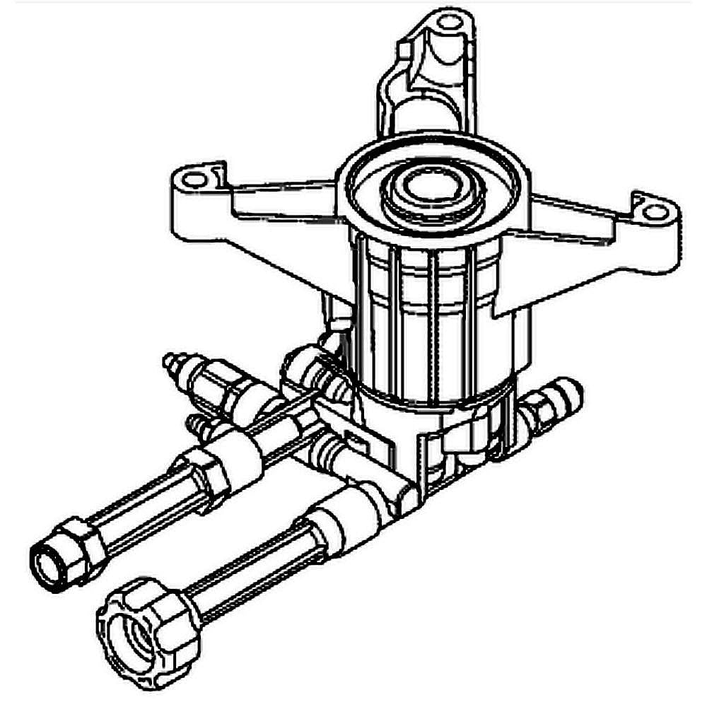 Part #707969, Briggs & Statton Pressure Washer Pump