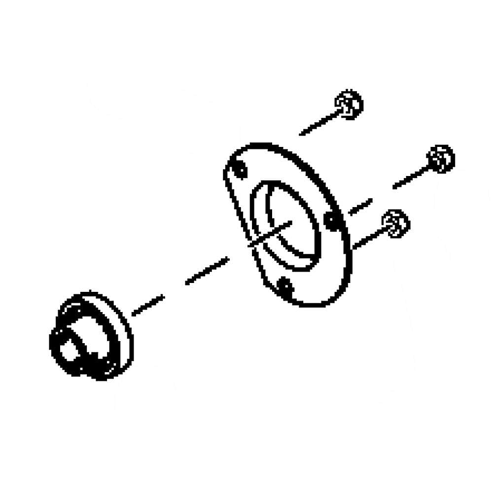 Part #770800, Snowblower Auger Pulley Bearing Kit