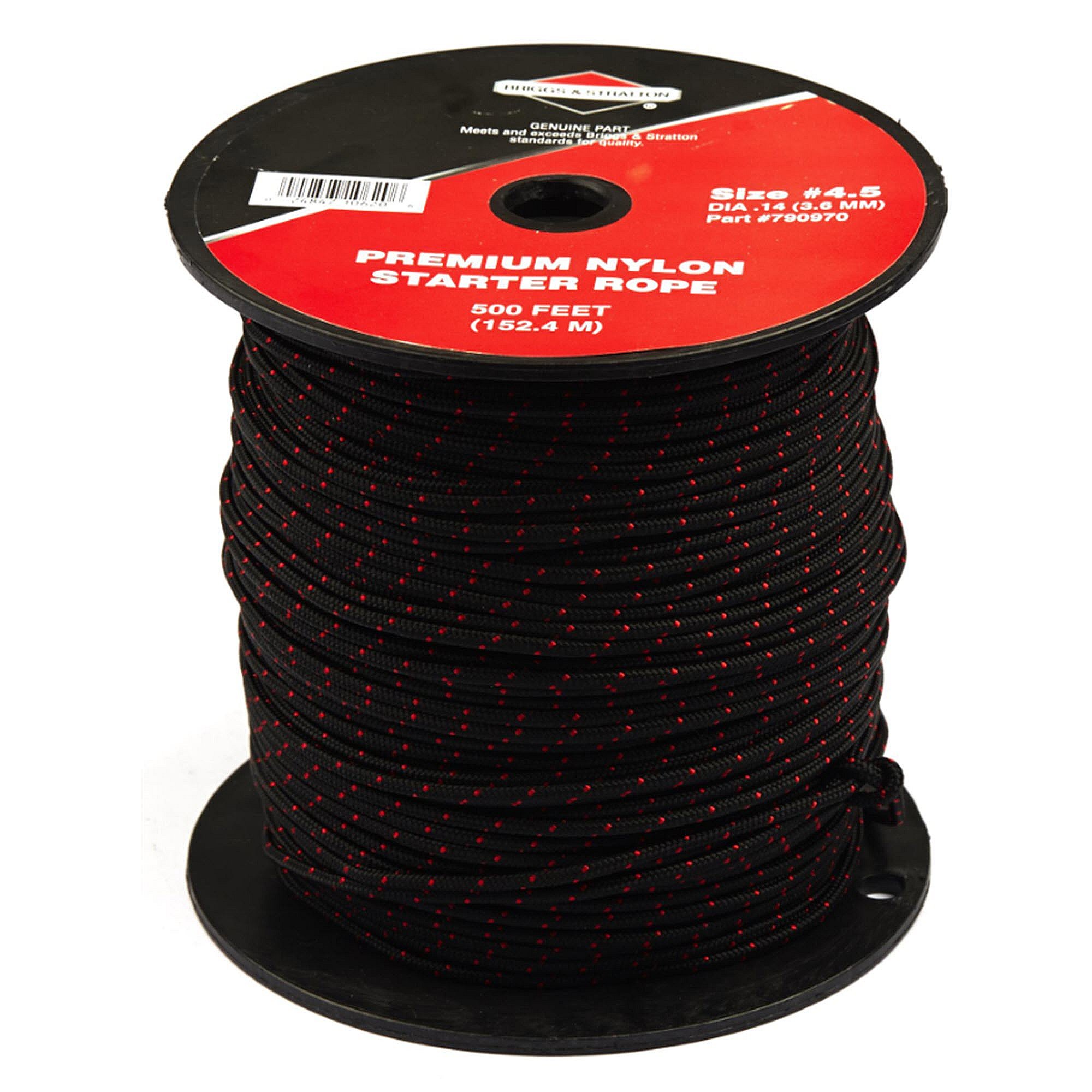 Part #790970, Briggs And Stratton Rope Bulk-#4.5 500Ft