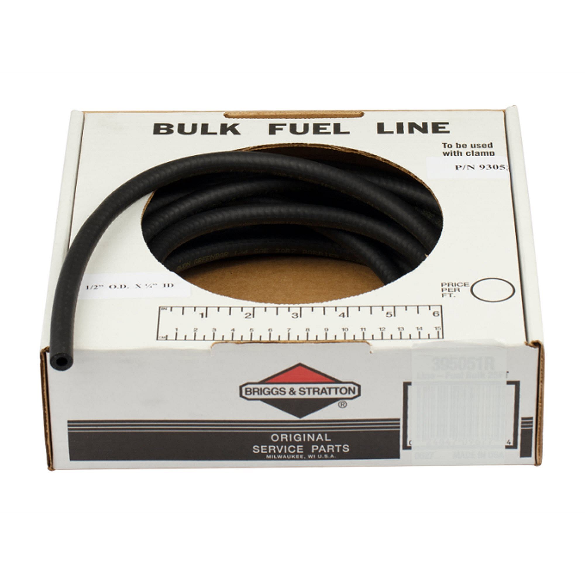 Part #792020, Briggs And Stratton Line-Fuel Bulk 25 Ft