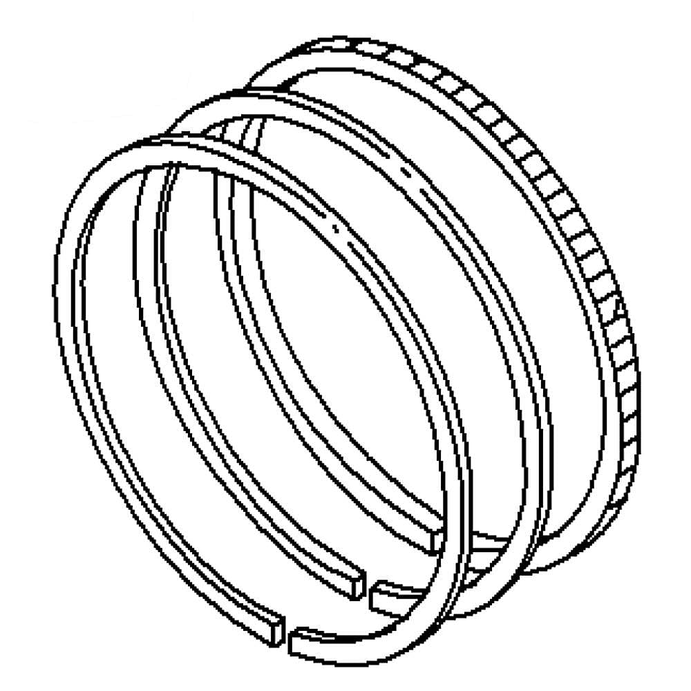 Photo of Briggs & Stratton Part #792073, Briggs & Statton Ring from Repair Parts Direct