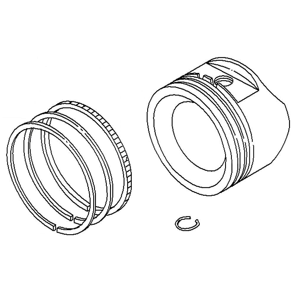 Part #793560, Briggs And Stratton Piston Assembly