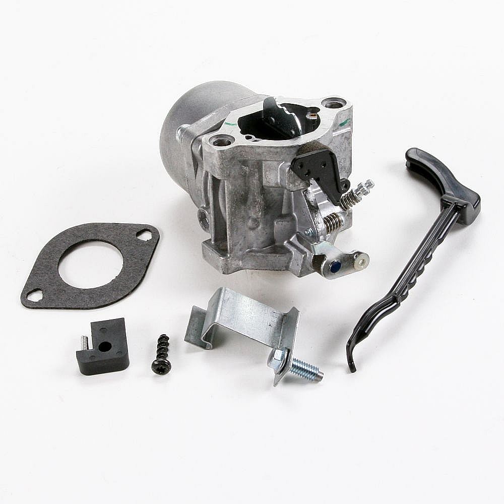 Photo of Part #593432, Briggs & Statton Lawn & Garden Equipment Engine Carburetor | 3.38 x 2.75 x 4.00 from Repair Parts Direct