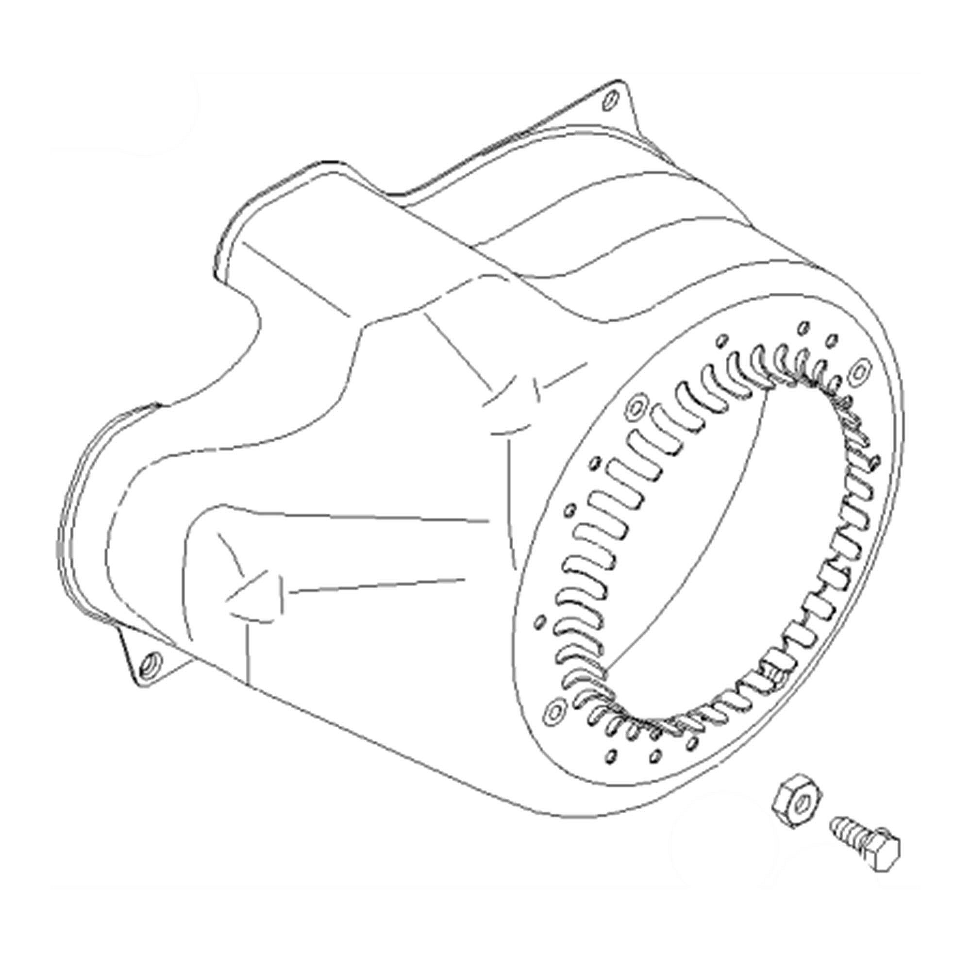 Part #795700, Briggs And Stratton Housing-Blower