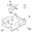 Briggs & Statton Lawn & Garden Equipment Engine Throttle Control Bracket Assembly for Briggs & Stratton 12T412-0110-F8 - Part 795754