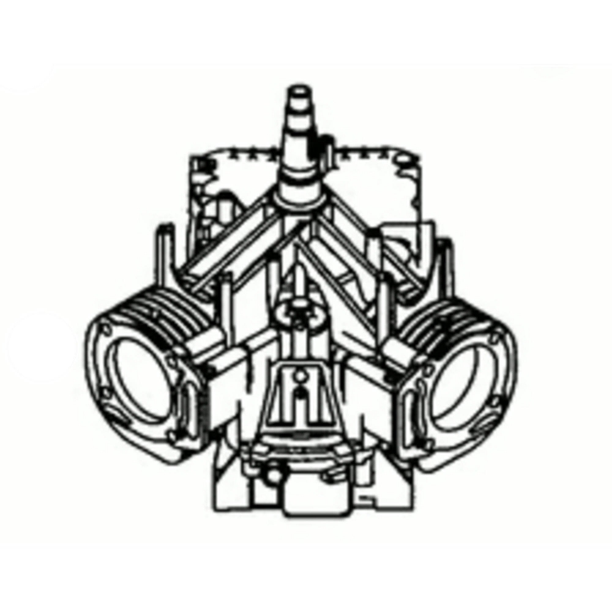 Part #797093A, Lawn & Garden Equipment Engine Short Block