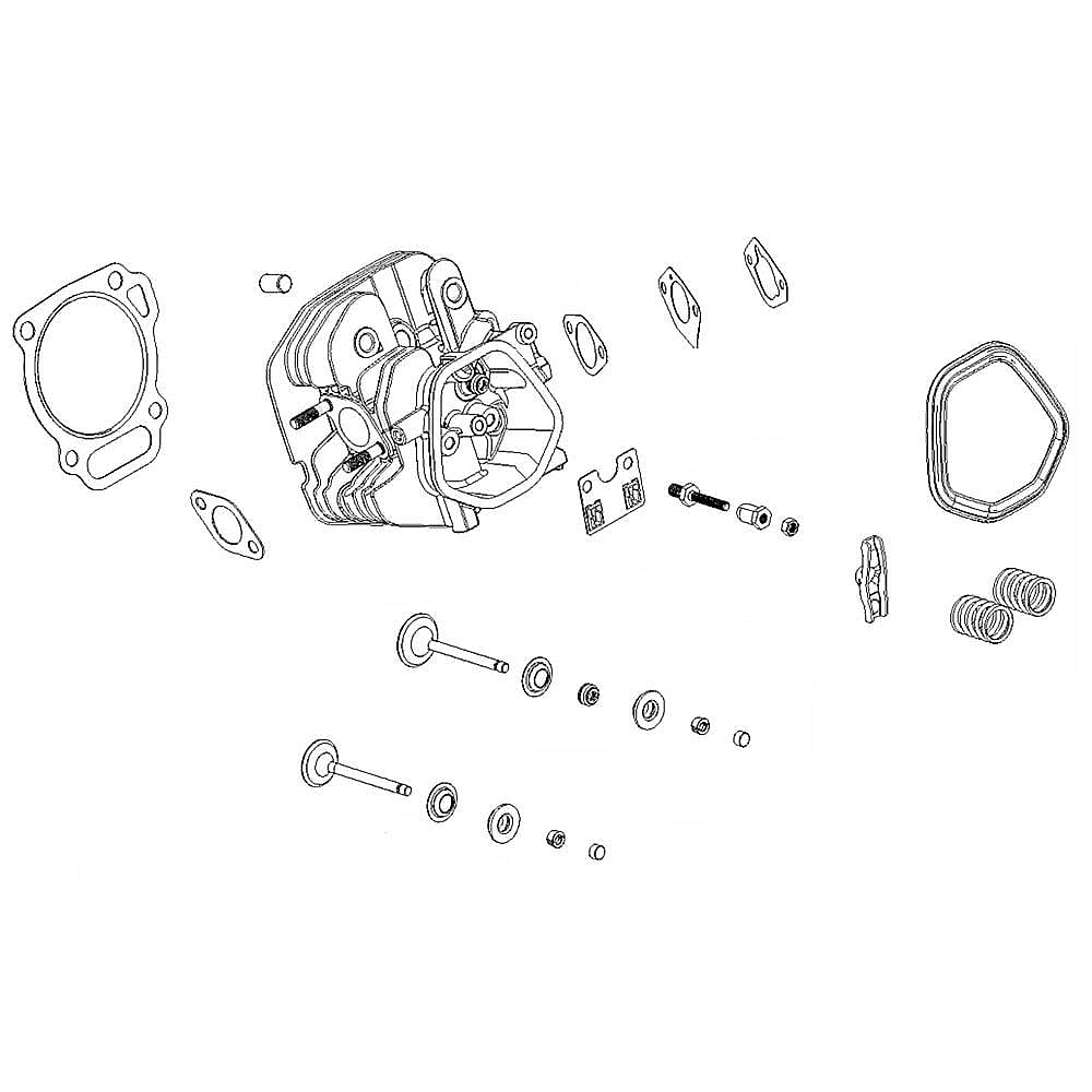 Part #799801, Lawn & Garden Equipment Engine Cylinder Head Assembly