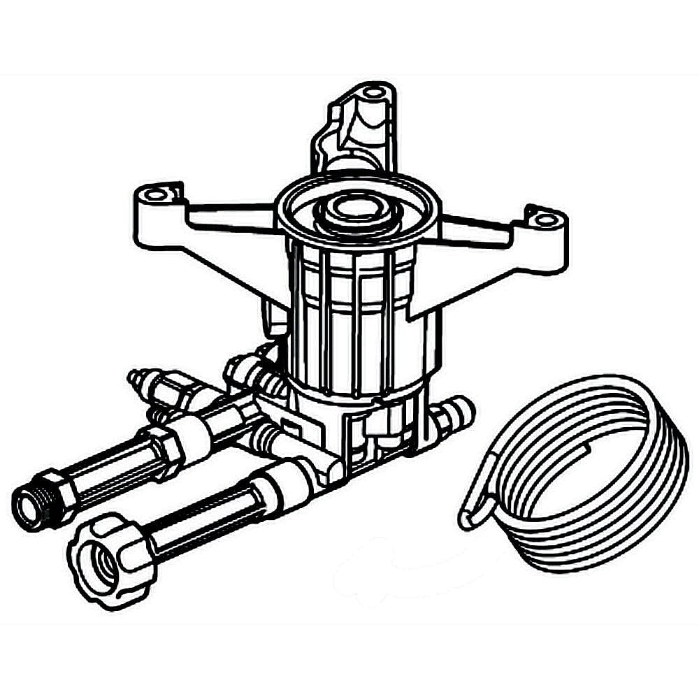 Part #84001739, Pressure Washer Pump Assembly