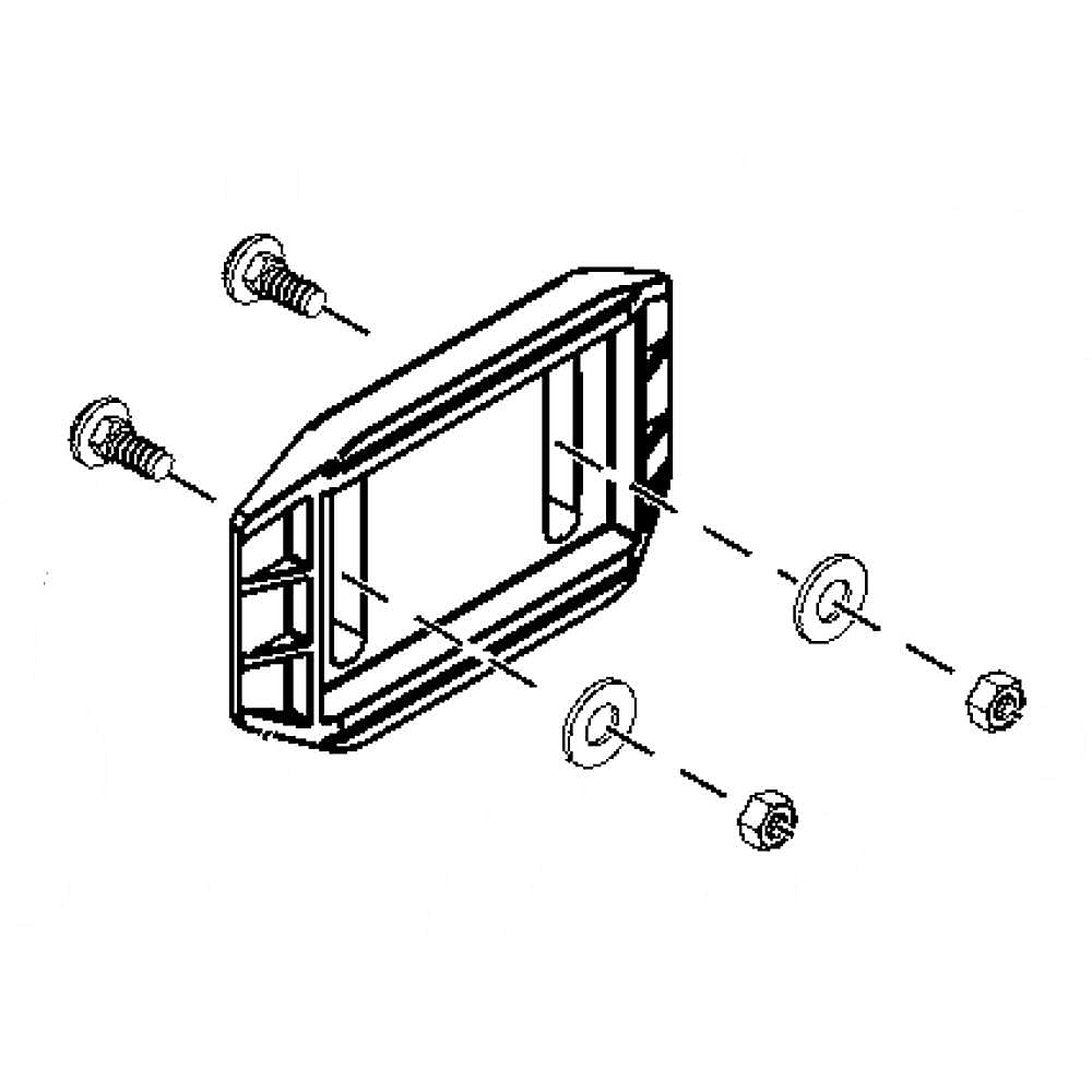 Part #84004733, Briggs & Stratton Kit, Skid Shoe (Incl. Ref. #s 10, 141, 142, 210, 211)