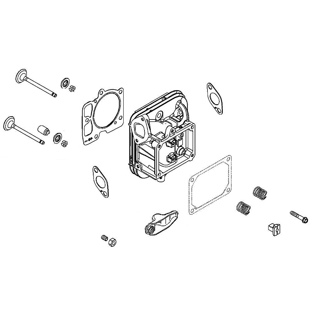 Part #84006256, Lawn & Garden Equipment Engine Cylinder Head