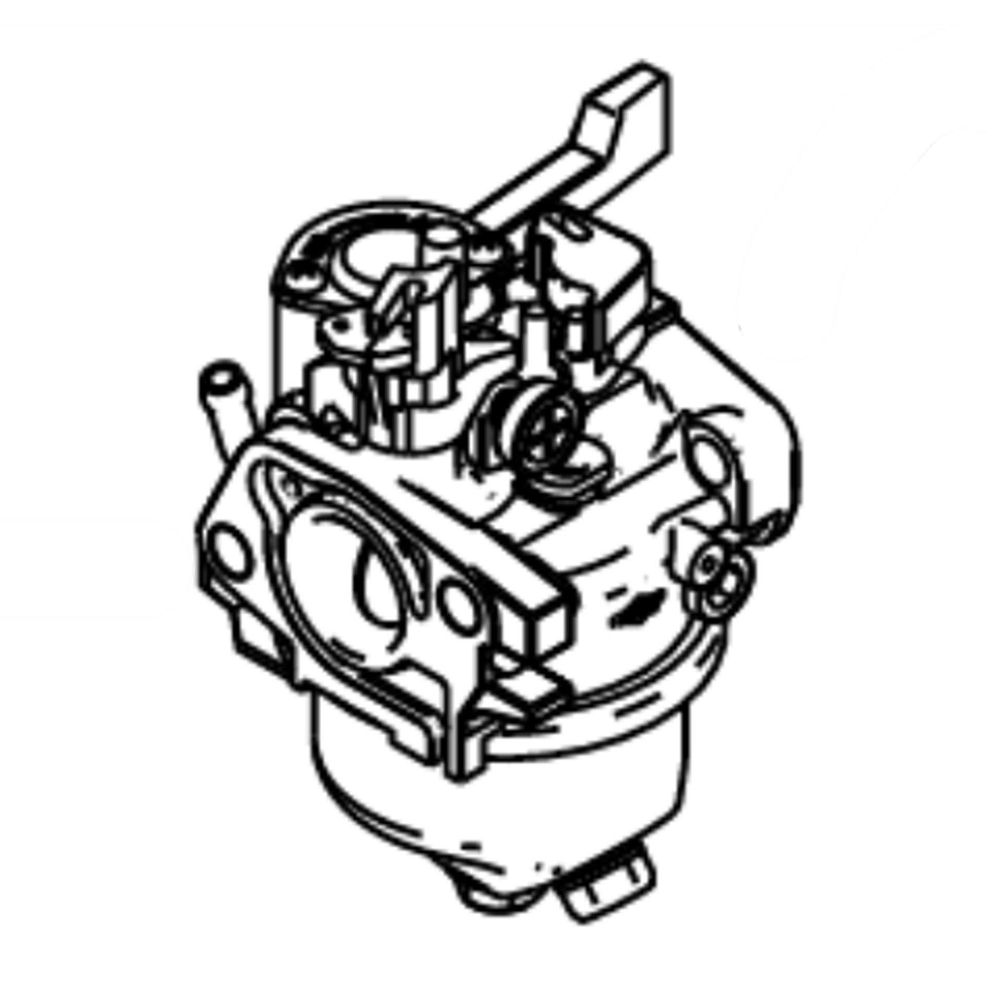 Photo of Part #84007461, Briggs & Statton Carburetor A from Repair Parts Direct