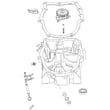 Briggs & Statton Lawn & Garden Equipment Engine Oil Sump Assembly for Briggs & Stratton 386777-0111-E1 - Part 843954