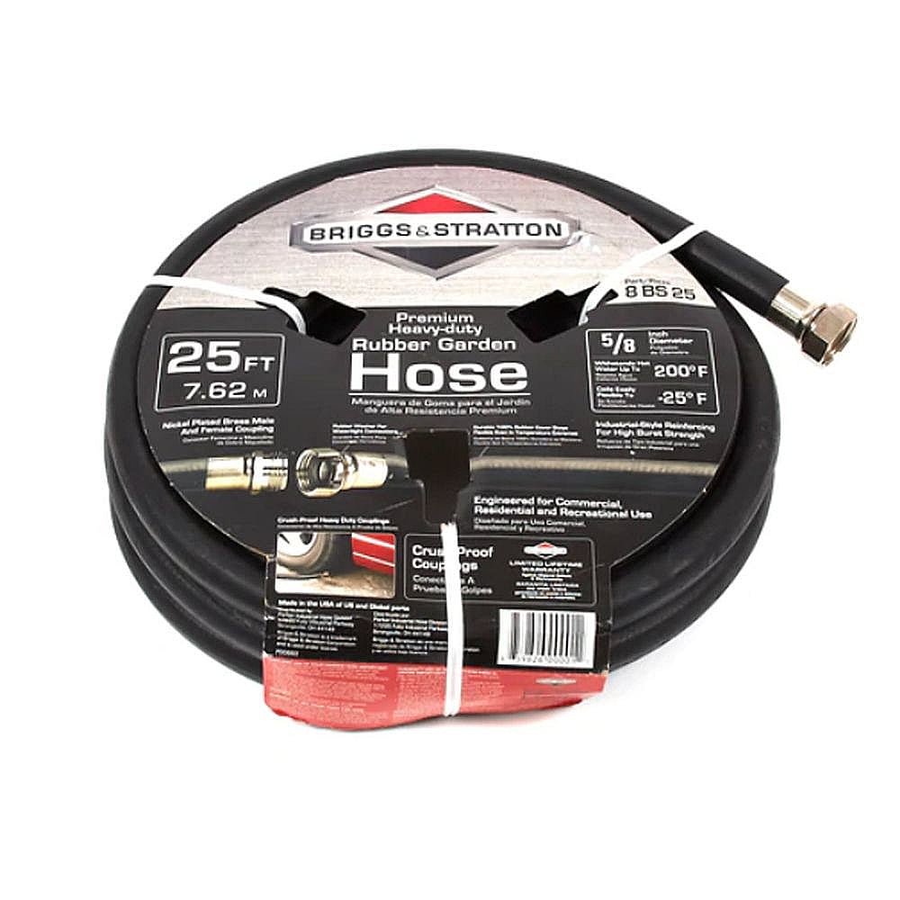 Part #8Bs25, Briggs And Stratton 25 Premium Rubber Hose