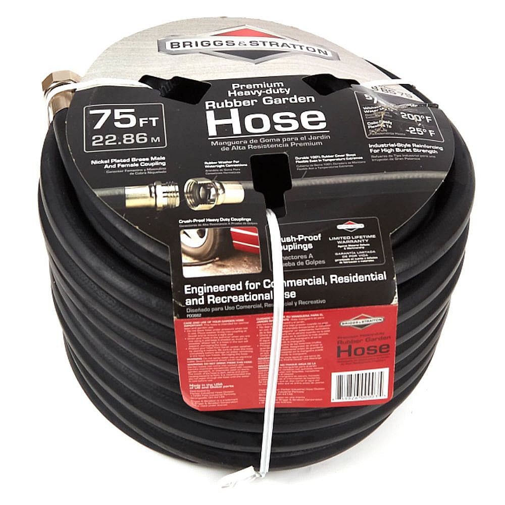 Part #8Bs75, Briggs And Stratton 75 Premium Rubber Hose