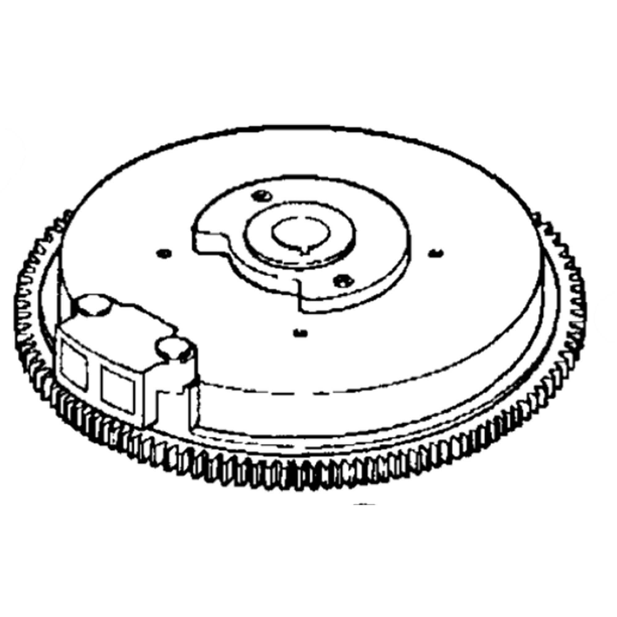 Part #12-025-16-S, Lawn & Garden Equipment Engine Flywheel / 11.85 x 11.85 x 4.57