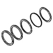 Lawn & Garden Equipment Engine Oversized Piston Ring Set for Kohler CV460-26509 - Part 12-108-02-S