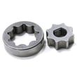 Lawn & Garden Equipment Engine Oil Pump for Kohler CV15.5S-41596 - Part 12-393-01-S