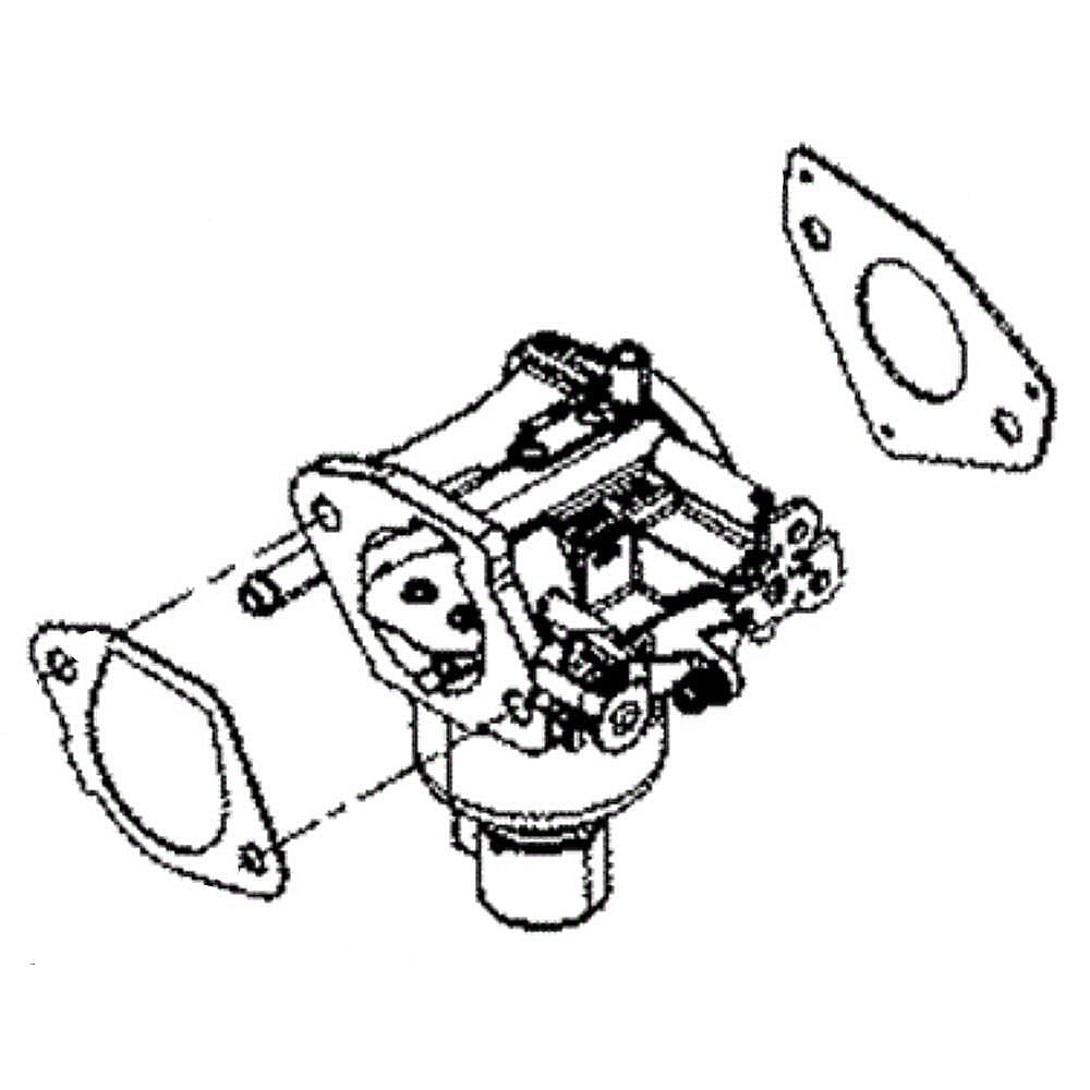 Part #16-853-22-S, Lawn & Garden Equipment Engine Carburetor Assembly